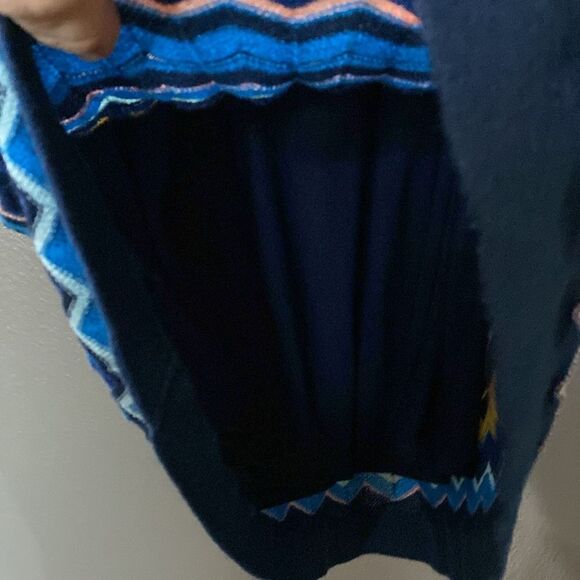 Missoni for Target Girls Zigzag Dress Navy Blue/Yellow/Pink - Picture 14 of 16